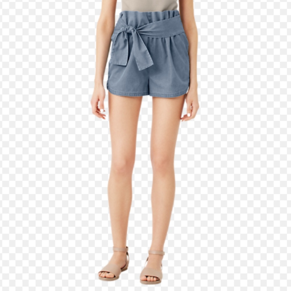 BLACK Kate Spade Saturday paper bag shorts